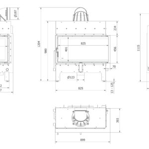 Alternative view of KRATKI FLOKI/L/P/BLACK ΔΕΞΙΑ ΓΩΝΙΑ ΑΝΟΙΓΟΜΕΝΟ (A+) 12KW (80-130M2) ΕΝΕΡΓΕΙΑΚΟ ΤΖΑΚΙ ΑΕΡΟΘΕΡΜΟ ΜΕ ΜΑΥΡΑ ΚΕΡΑΜΙΚΑ TERMOTEC