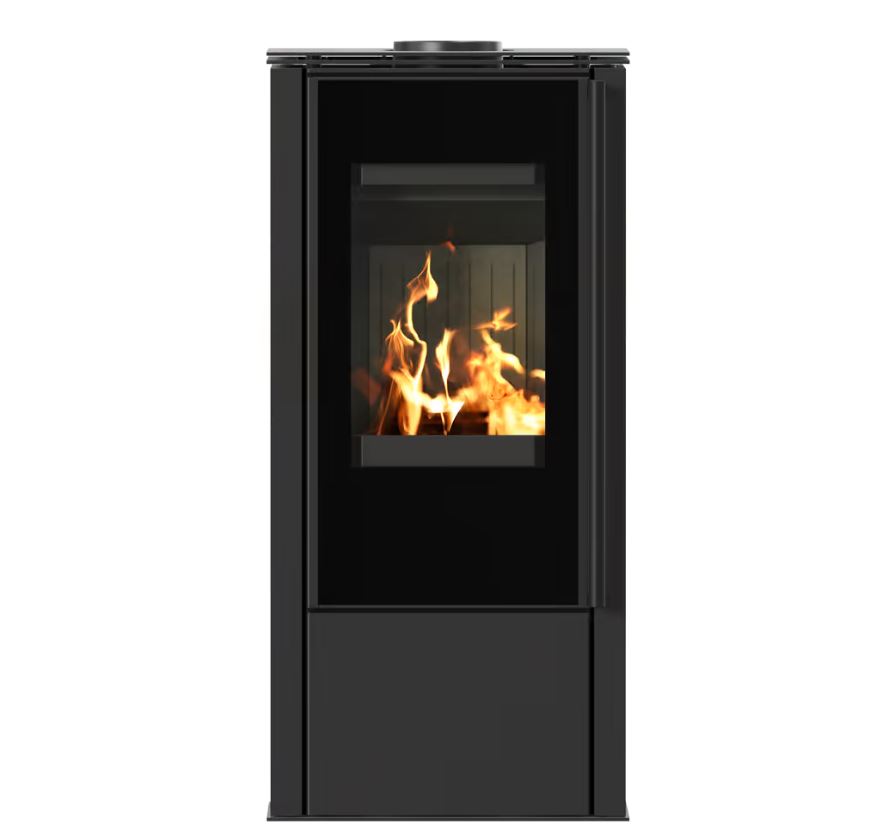 KRATKI HATI/BLACK (40-70M2) ΕΝΕΡΓΕΙΑΚΗ ΣΟΜΠΑ ΞΥΛΟΥ ΑΠΟ ΧΑΛΥΒΑ ΜΕ ΜΑΥΡΑ ΚΕΡΑΜΙΚΑ TERMOTEC