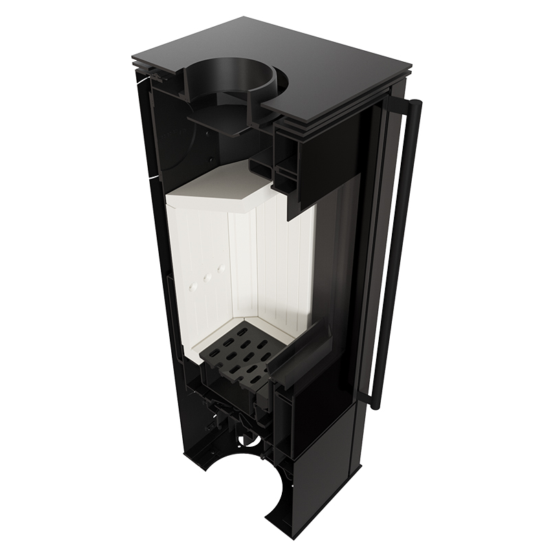 KRATKI HATI/BLACK (40-70M2) ΕΝΕΡΓΕΙΑΚΗ ΣΟΜΠΑ ΞΥΛΟΥ ΑΠΟ ΧΑΛΥΒΑ ΜΕ ΜΑΥΡΑ ΚΕΡΑΜΙΚΑ TERMOTEC - Image 8