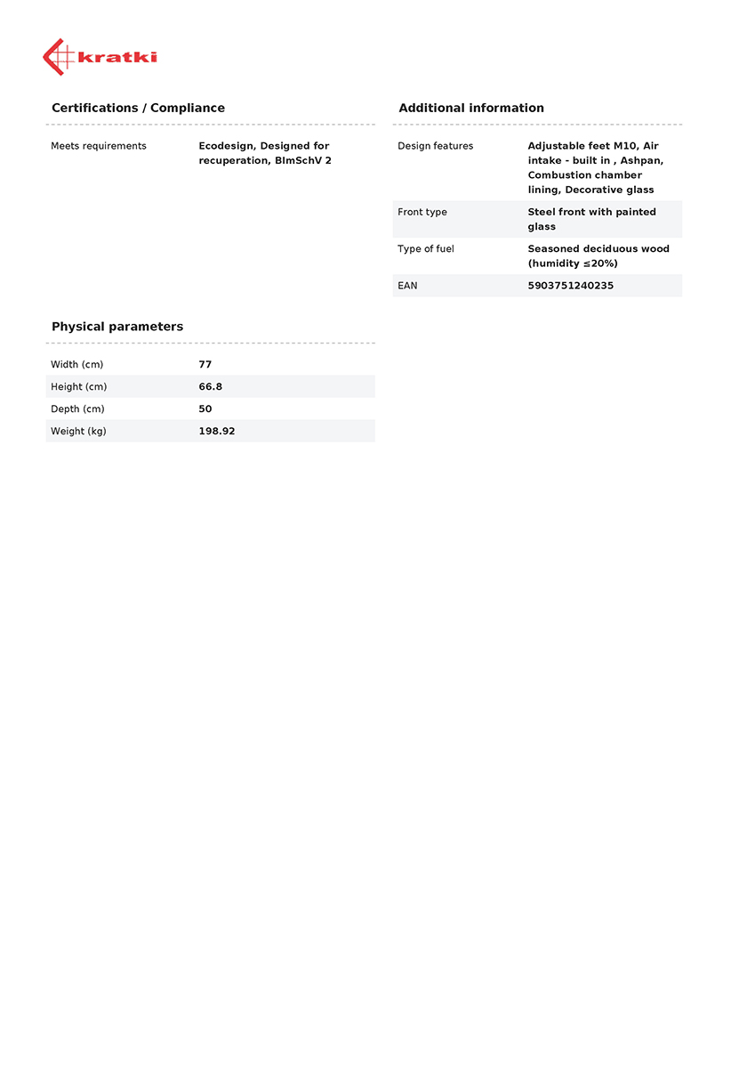 KRATKI KARI/80 (Α+) 12KW (100-150Μ2) ΕΝΕΡΓΕΙΑΚΗ ΕΣΤΙΑ ΑΕΡΟΘΕΡΜΗ ΜΕ ΛΕΥΚΑ ΚΕΡΑΜΙΚΑ TERMOTEC - Image 7