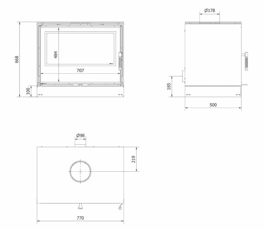 KRATKI KARI/80 (Α+) 12KW (100-150Μ2) ΕΝΕΡΓΕΙΑΚΗ ΕΣΤΙΑ ΑΕΡΟΘΕΡΜΗ ΜΕ ΛΕΥΚΑ ΚΕΡΑΜΙΚΑ TERMOTEC - Image 2