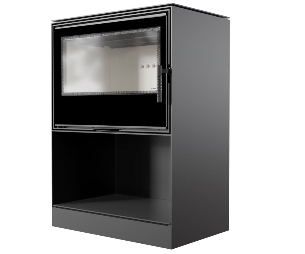 KRATKI KARI/80/W (Α+) 12KW (100-150Μ2) ΕΝΕΡΓΕΙΑΚΗ ΕΣΤΙΑ ΑΕΡΟΘΕΡΜΗ ΜΕ ΜΕΤΑΛΛΙΚΗ ΒΑΣΗ - ΞΥΛΟΘΗΚΗ ΚΑΙ ΛΕΥΚΑ ΚΕΡΑΜΙΚΑ TERMOTEC - Image 9