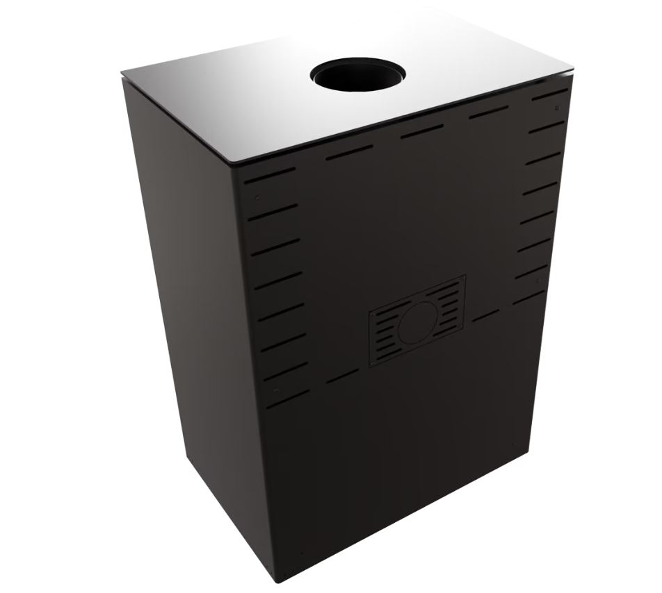 KRATKI KARI/80/W (Α+) 12KW (100-150Μ2) ΕΝΕΡΓΕΙΑΚΗ ΕΣΤΙΑ ΑΕΡΟΘΕΡΜΗ ΜΕ ΜΕΤΑΛΛΙΚΗ ΒΑΣΗ - ΞΥΛΟΘΗΚΗ ΚΑΙ ΛΕΥΚΑ ΚΕΡΑΜΙΚΑ TERMOTEC - Image 10