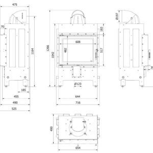 Alternative view of KRATKI LUCY/12/NEW ΑΝΟΙΓΟΜΕΝΟ 12KW (80-130M2) ΕΝΕΡΓΕΙΑΚΟ ΤΖΑΚΙ ΑΕΡΟΘΕΡΜΟ ΜΕ ΛΕΥΚΑ ΚΕΡΑΜΙΚΑ TERMOTEC