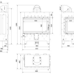 Alternative view of KRATKI LUCY/14/L/NEW ΑΡΙΣΤΕΡΗ ΓΩΝΙΑ ΑΝΟΙΓΟΜΕΝΟ 14KW (100-150M2) ΕΝΕΡΓΕΙΑΚΟ ΤΖΑΚΙ ΑΕΡΟΘΕΡΜΟ ΜΕ ΛΕΥΚΑ ΚΕΡΑΜΙΚΑ TERMOTEC