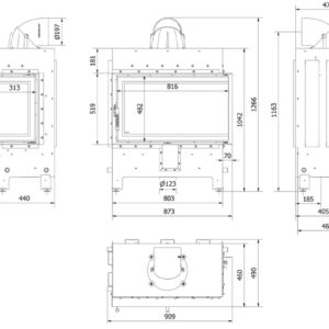 Alternative view of KRATKI LUCY/14/P/NEW ΔΕΞΙΑ ΓΩΝΙΑ ΑΝΟΙΓΟΜΕΝΟ 14KW (100-150M2) ΕΝΕΡΓΕΙΑΚΟ ΤΖΑΚΙ ΑΕΡΟΘΕΡΜΟ ΜΕ ΛΕΥΚΑ ΚΕΡΑΜΙΚΑ TERMOTEC