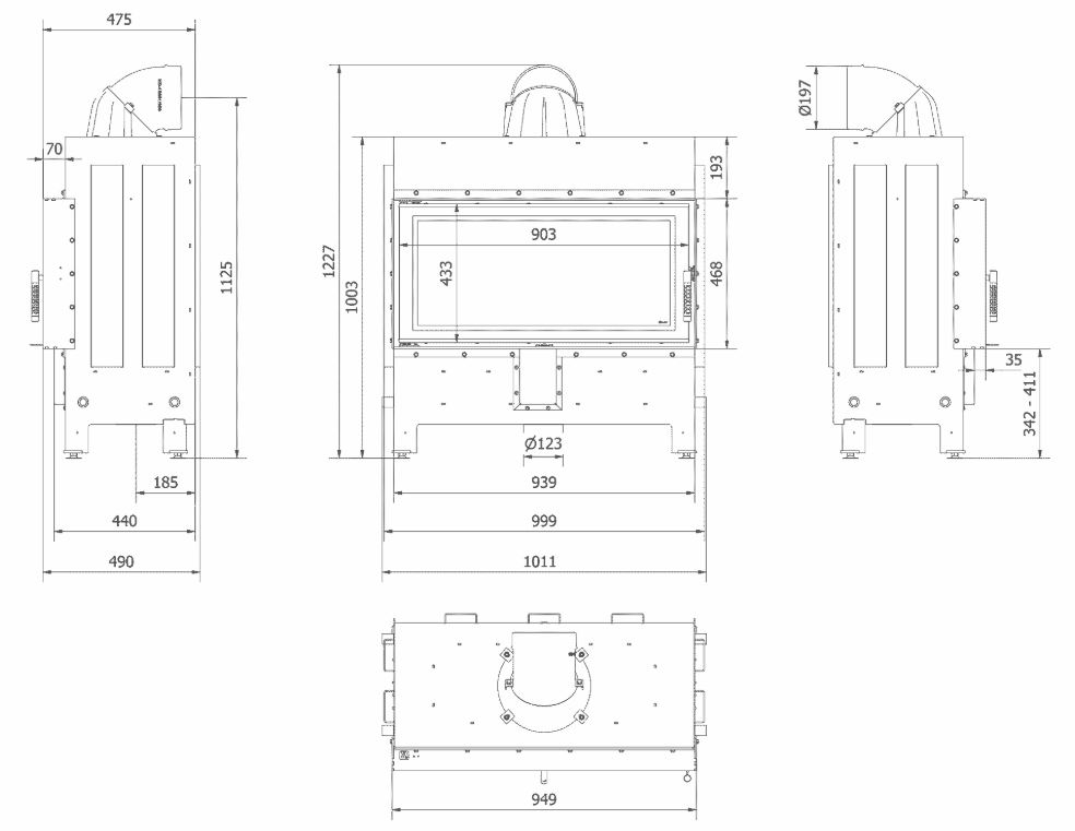 KRATKI LUCY/16/NEW ΑΝΟΙΓΟΜΕΝΟ 16KW (110-175M2) ΕΝΕΡΓΕΙΑΚΟ ΤΖΑΚΙ ΑΕΡΟΘΕΡΜΟ ΜΕ ΛΕΥΚΑ ΚΕΡΑΜΙΚΑ TERMOTEC - Image 2