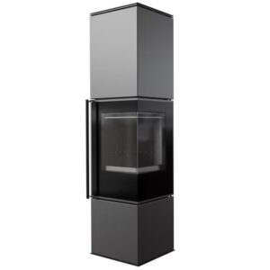 KRATKI REN/L/P/BLACK 7,3KW ECODESIGN (75 - 100M2) ΕΝΕΡΓΕΙΑΚΗ ΣΟΜΠΑ ΑΠΟ ΧΑΛΥΒΑ ΜΕ ΜΑΥΡΑ ΚΕΡΑΜΙΚΑ TERMOTEC