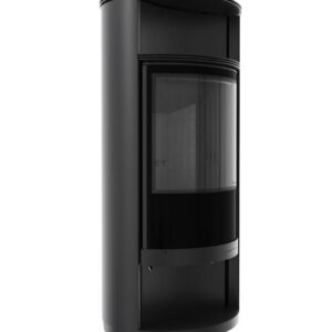 KRATKI RUNA/BLACK ECODESIGN 8KW (50-70M2) ΕΝΕΡΓΕΙΑΚΗ ΣΟΜΠΑ ΞΥΛΟΥ ΑΠΟ ΧΑΛΥΒΑ ΜΕ ΜΑΥΡΑ ΚΕΡΑΜΙΚΑ TERMOTEC