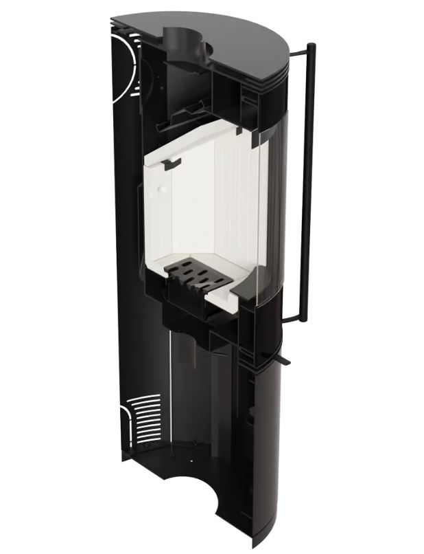 KRATKI SVEN/BLACK 7KW ECODESIGN (75 - 90M2) ΕΝΕΡΓΕΙΑΚΗ ΣΟΜΠΑ ΑΠΟ ΧΑΛΥΒΑ ΜΕ ΜΑΥΡΑ ΚΕΡΑΜΙΚΑ TERMOTEC - Image 9