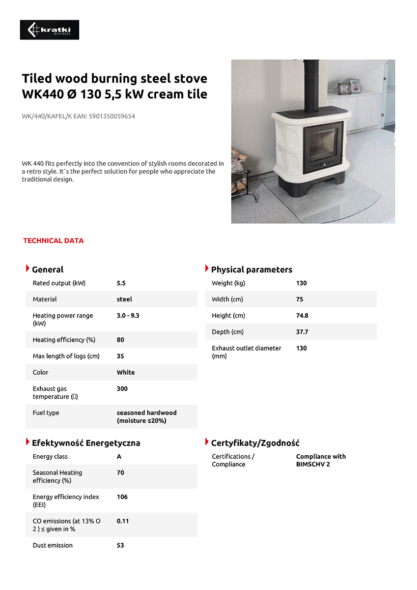 KRATKI WK/440/KAFEL/K 6,5 kW ΕΝΕΡΓΕΙΑΚΟ ΤΖΑΚΙ ΜΕ ΛΕΥΚΑ ΚΕΡΑΜΙΚΑ TERMOTEC - Image 4